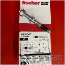 انکربولت مکانیکی(رول بولت) فیشر fischer FAZ II M10